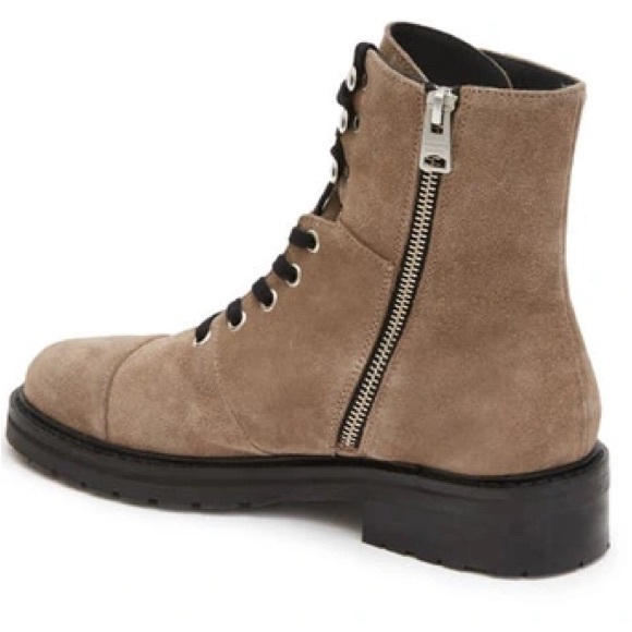 New ALL SAINTS Dusty Cap Toe Combat Boot - Picture 3 of 9